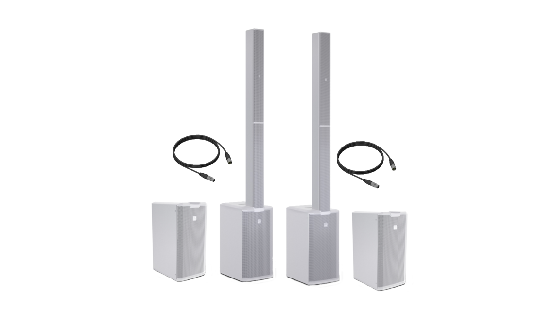 LD Systems MAUI 11 G3 Power Bundle Set weiß