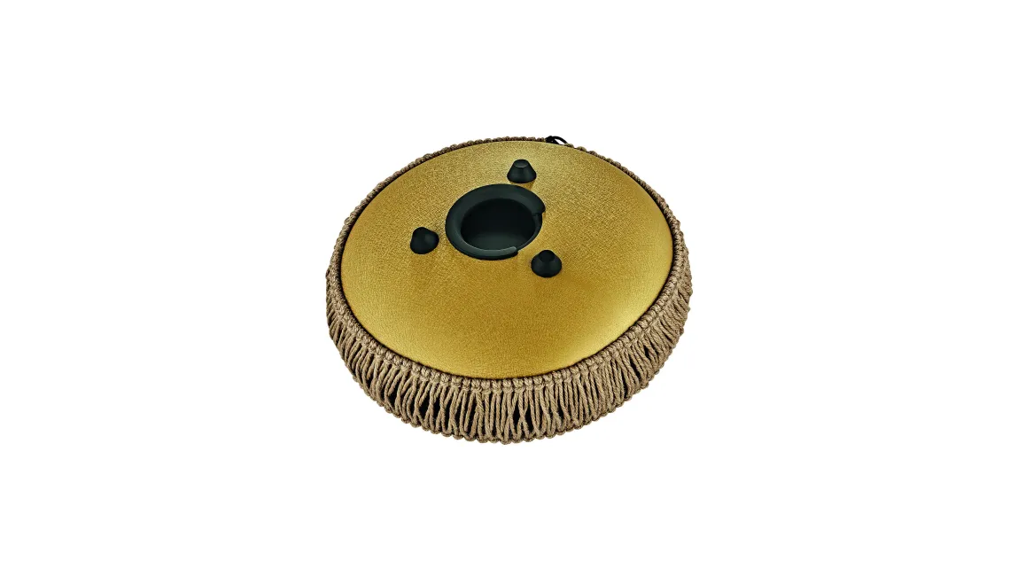Meinl Sonic Energy Medium Octave Steel Tongue Drum 10" Gold