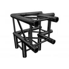 Global Truss F34C21-B 4-Punkt 90Ø Corner Black