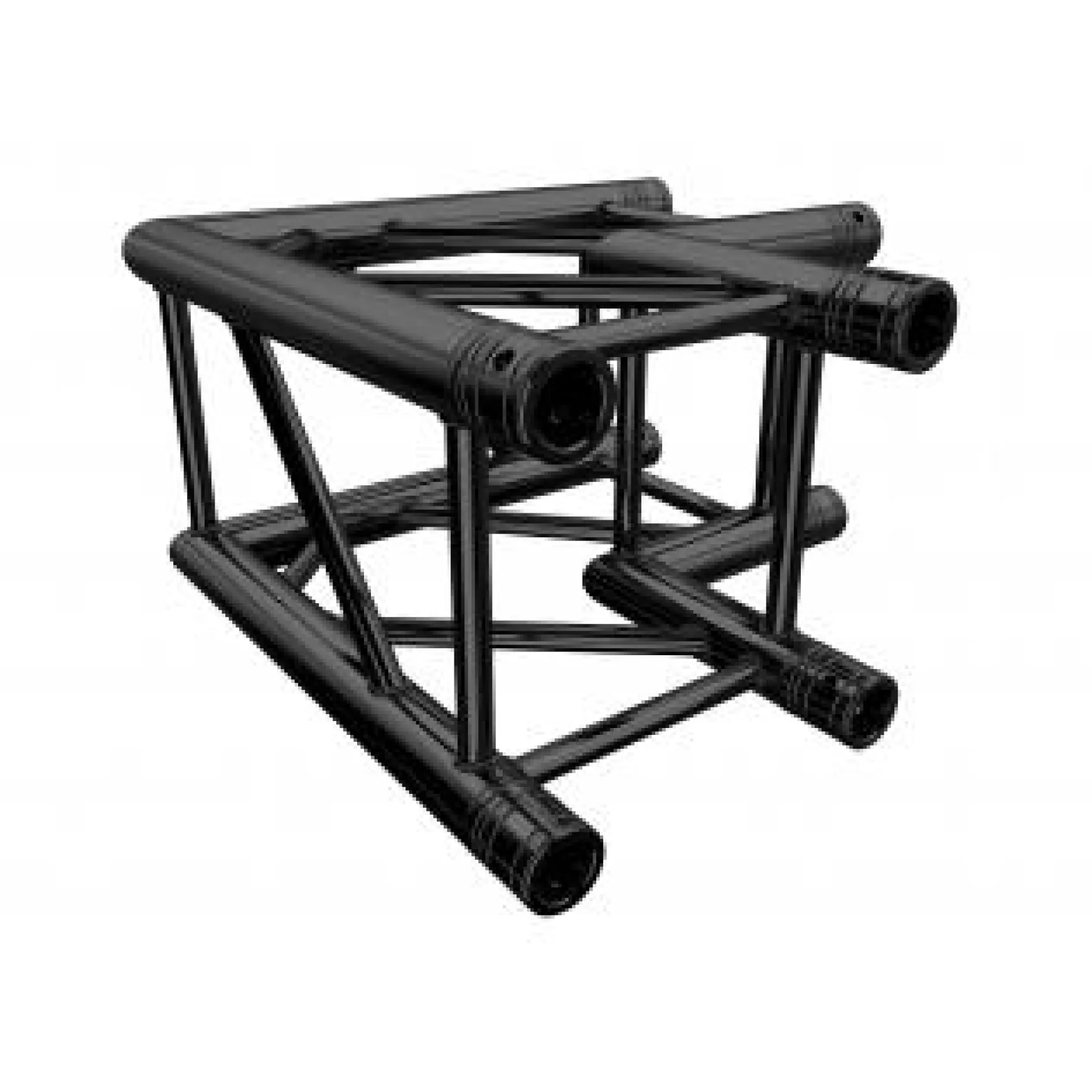 Global Truss F34C21-B 4-Punkt 90Ø Corner Black