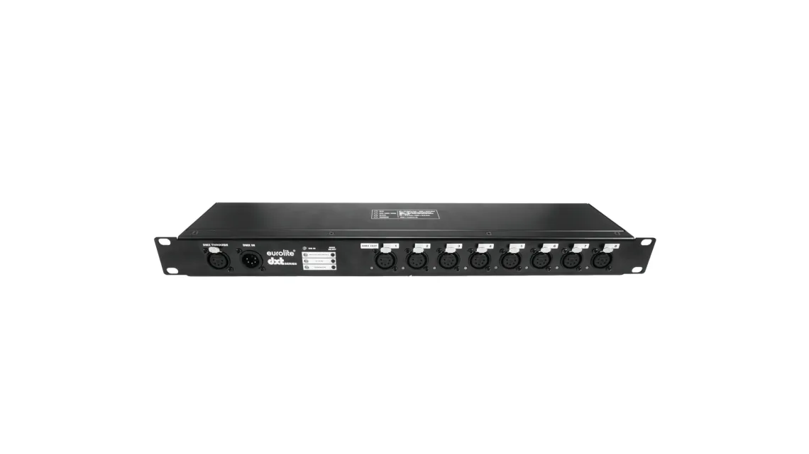 Eurolite DXT-SP 1in/8out PRO DMX RDM Splitter 5pol XLR