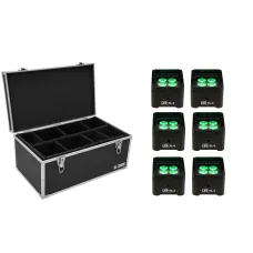Eurolite Set 6x LED TL-4 Trusslight + Case