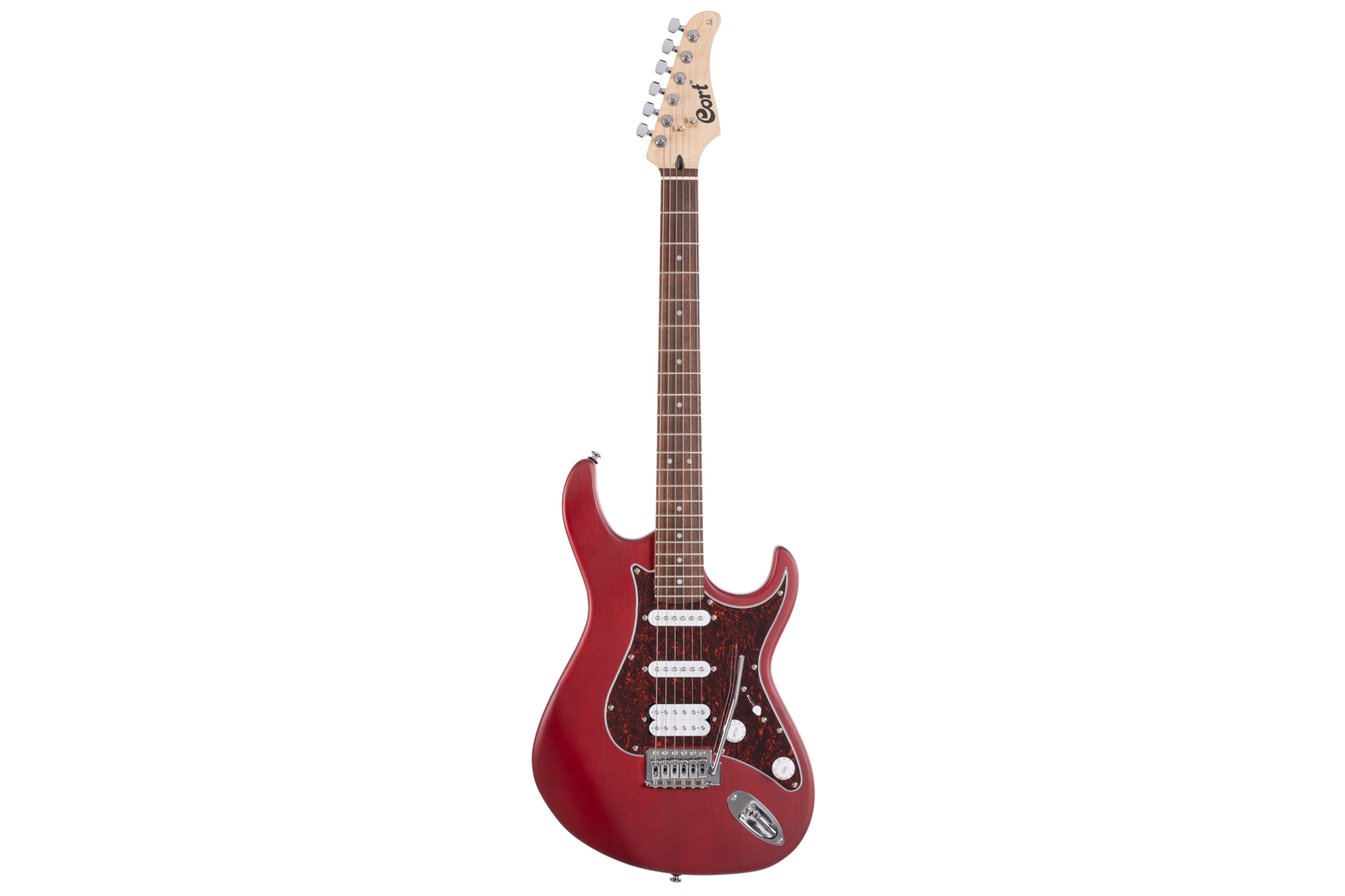 CORT G110 E-Gitarre Open Pore Black Cherry