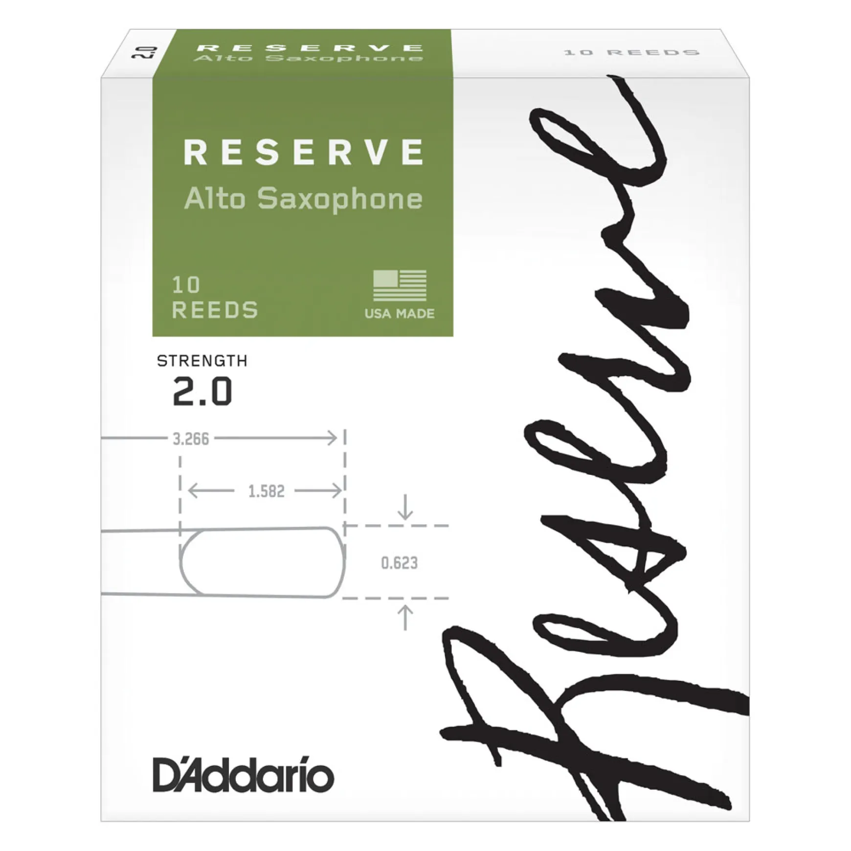 Daddario Woodwinds Reserve Alto Sax 2,0