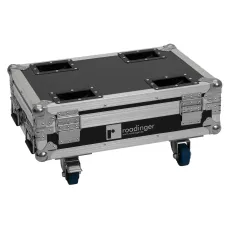 Roadinger Flightcase 8x AKKU Mini IPUP-4 QCL Spot MK2n