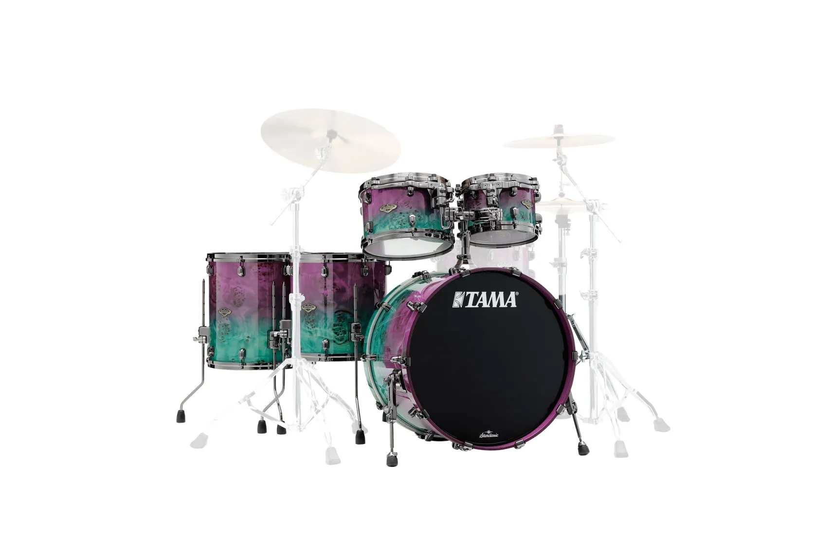 Tama WBS52RBMS-NMF Starclassic Walnut/Birch Nebula Mappa Burl Fade 5-teilig B-Ware