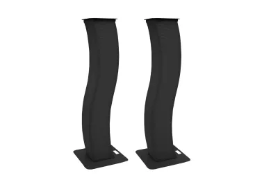 Eurolite 2x Stage Stand 150cm geschwungen+Cover &Tasche