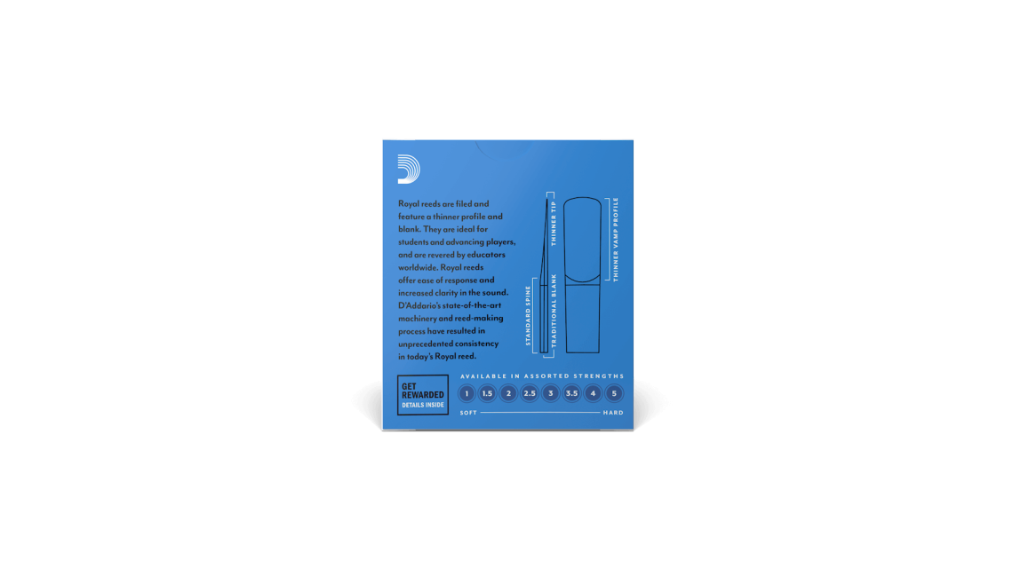 Daddario Woodwinds Rico Royal Altsaxophon 3