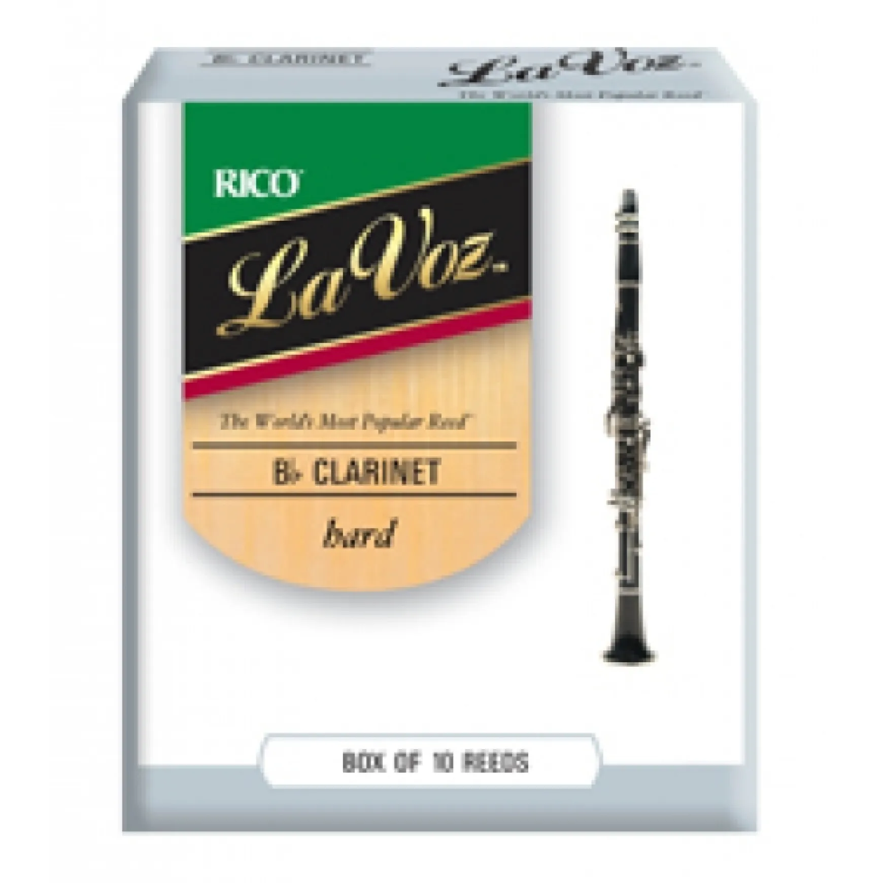 Rico La Voz Bb-Klarinette H 10er Box RCC10HD