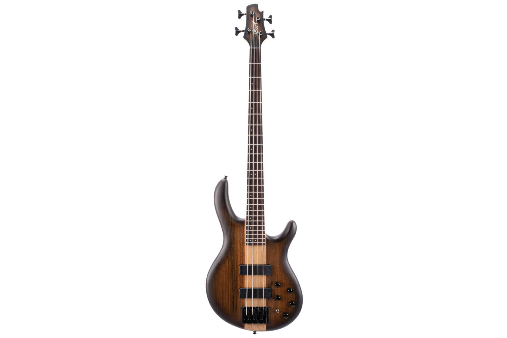 CORT C4 Plus OVMH E-Bass Open Pore Antiqe Brown Burst