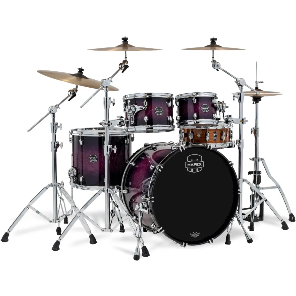 Mapex Saturn VI Stage Shellset Royal Purple Burst