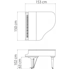 Kawai Flügel GL10 E/P
