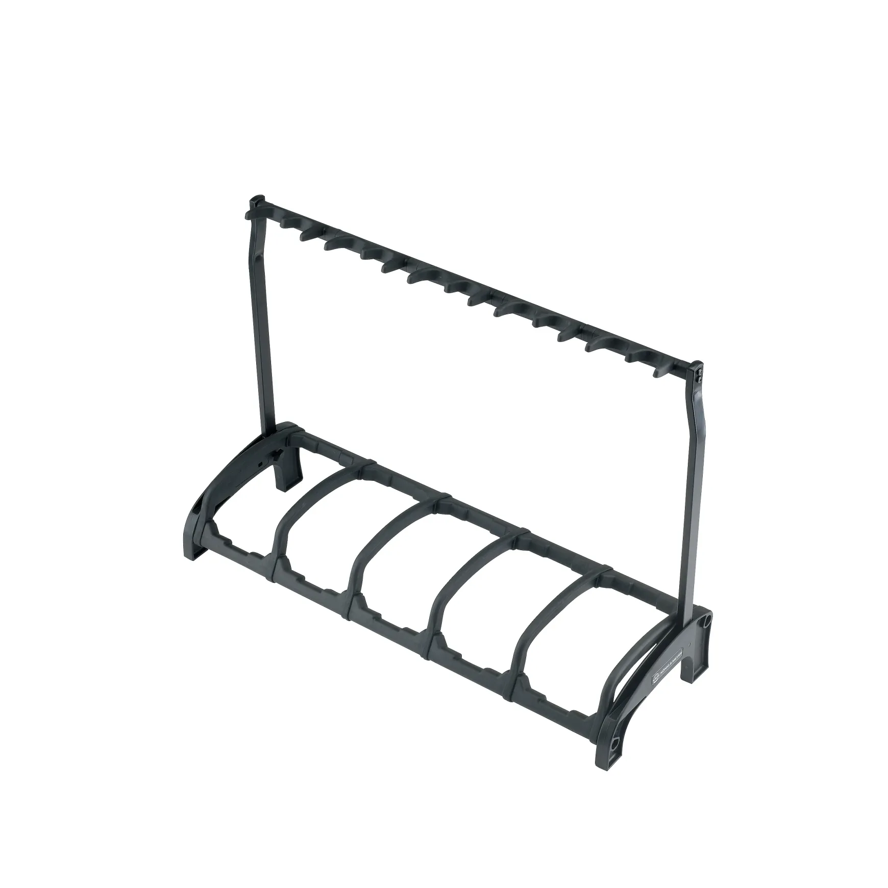 K&M 17515 5-fach Gitarrenständer schwarz
