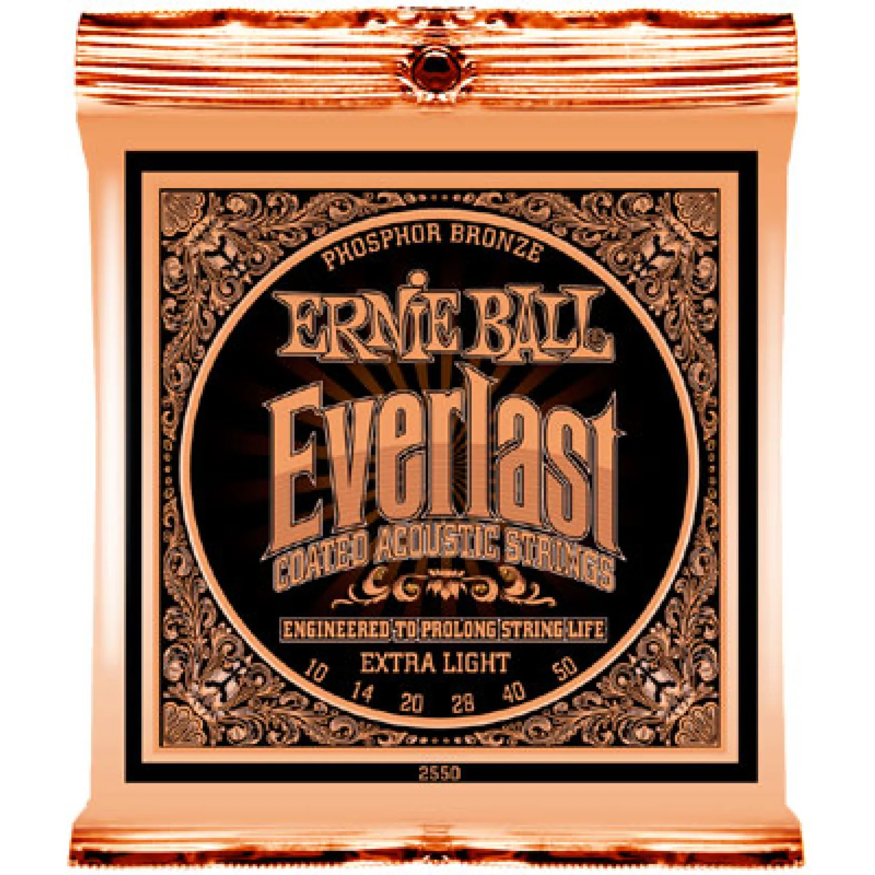 Ernie Ball EB2550 Everlast Coated 80/20 Bronze