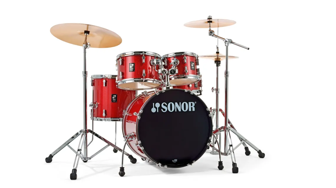 Sonor AQX Studio Set Red Moon Sparkle RMS inkl. gratis Hocker