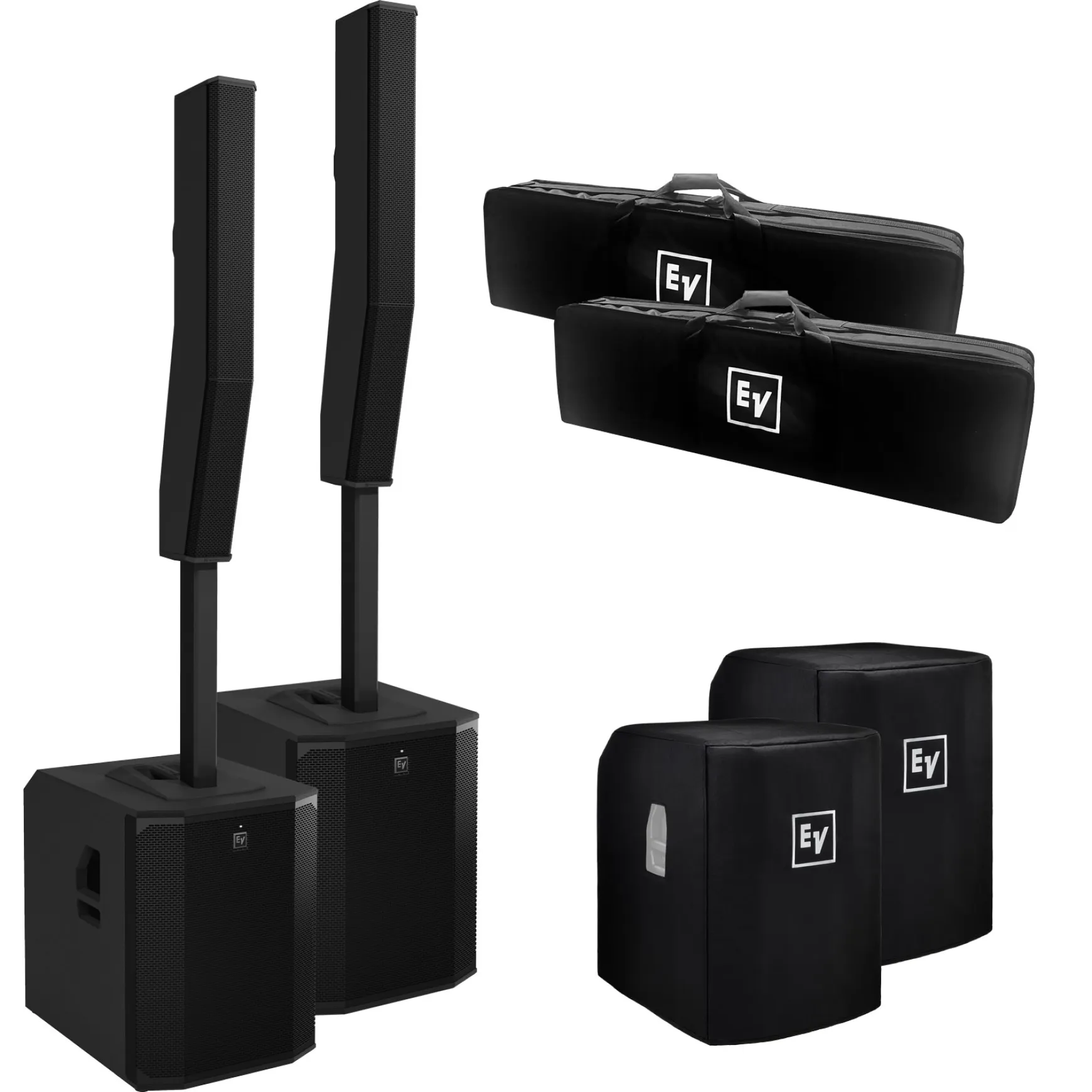 EV Evolve 90 Stereo Bundle Set schwarz