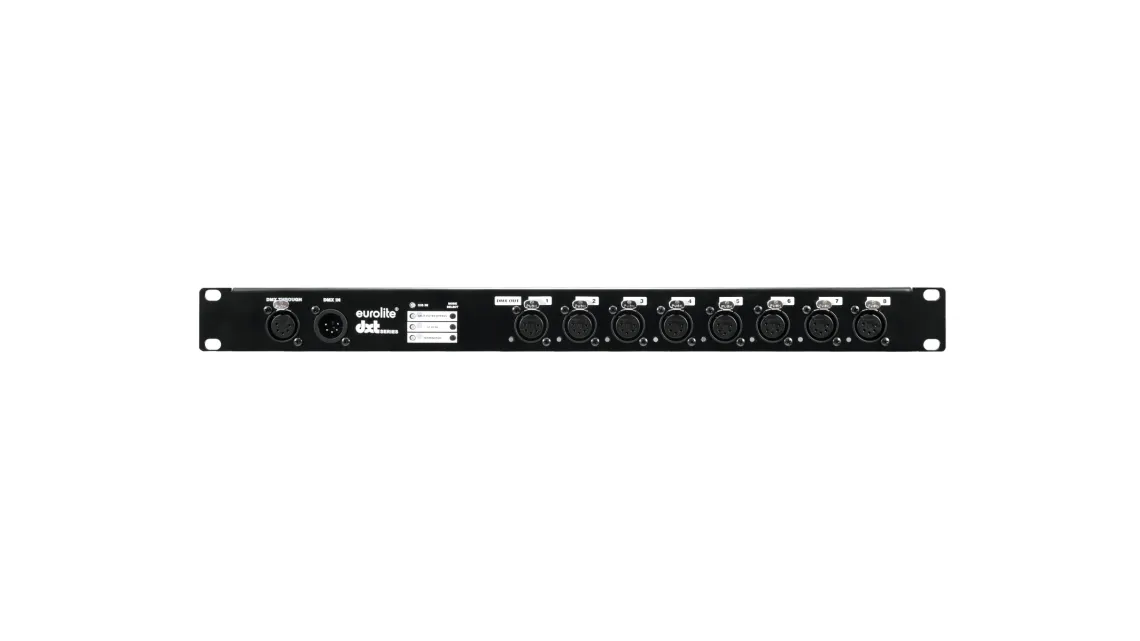 Eurolite DXT-SP 1in/8out PRO DMX RDM Splitter 5pol XLR