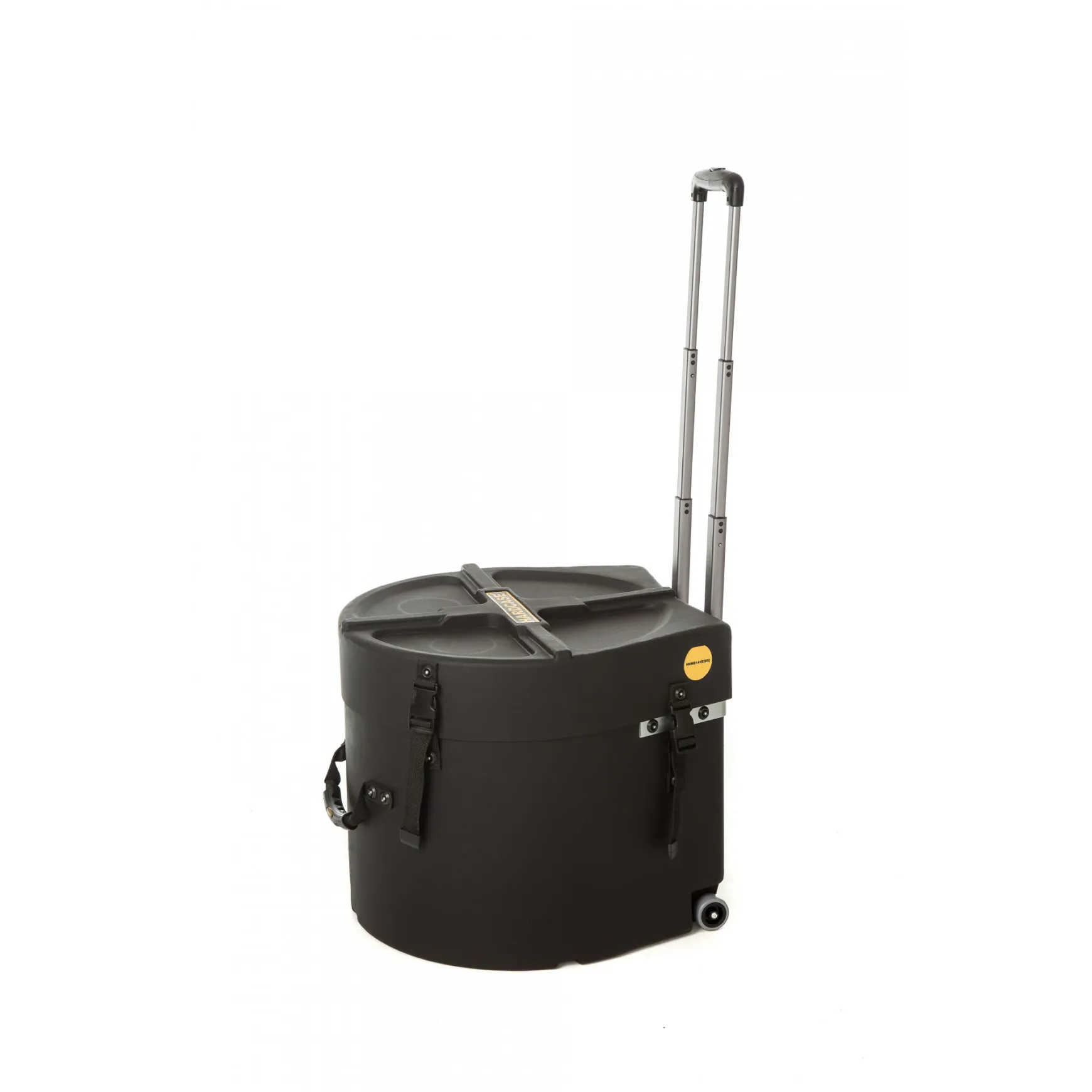 Hardcase HNMS14HT-DX für High Tension Marching Snare Drum mit Trolley-Funktion