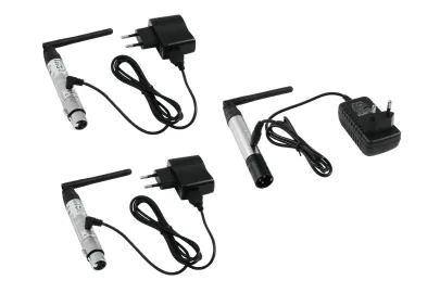 Eurolite Set QuickDMX 1x Sender + 2x Empfänger