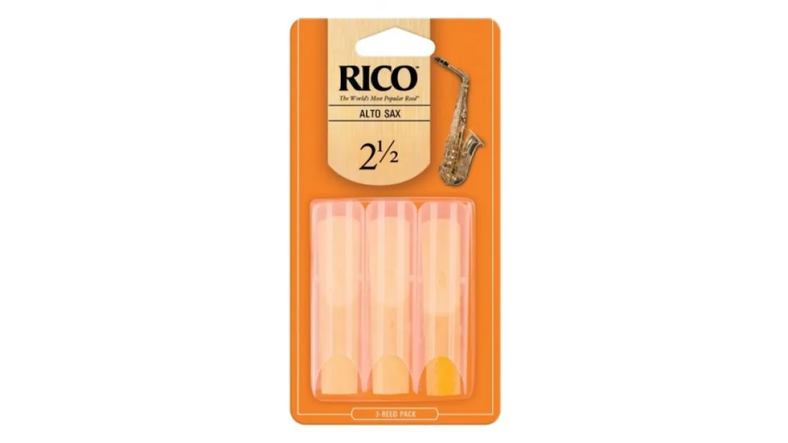 Rico Alt Saxophon Blätter 2,5 im 3er Pack RJA0325