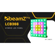 beamZ pro LCB366 Hybrid LED Panel Pixelsteuerung
