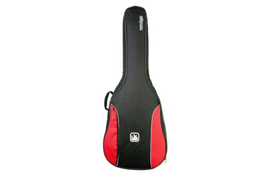 Tonträger TG10CQ/RB 1/4 Classic Guitar Bag Red-Black