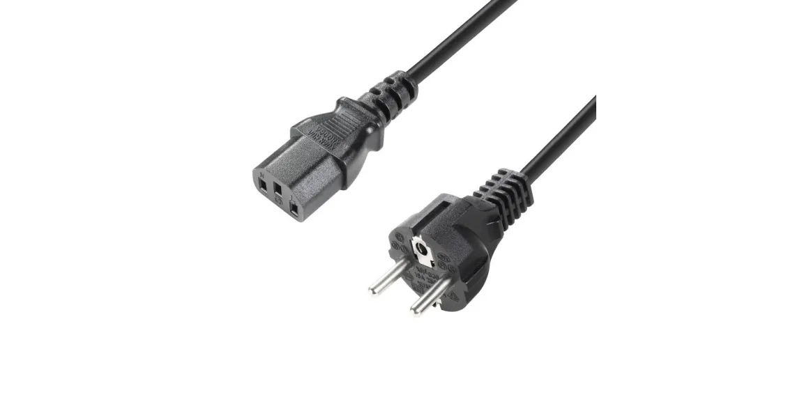 Adam Hall 3 m Netzkabel 4 Star
