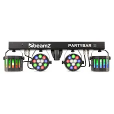 beamZ PARTYBAR2 mit 2x PAR + 2x Derby