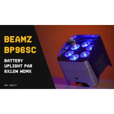 beamZ BBP96SC Batterie-Scheinwerfer PAR 6 x 12W WDMX