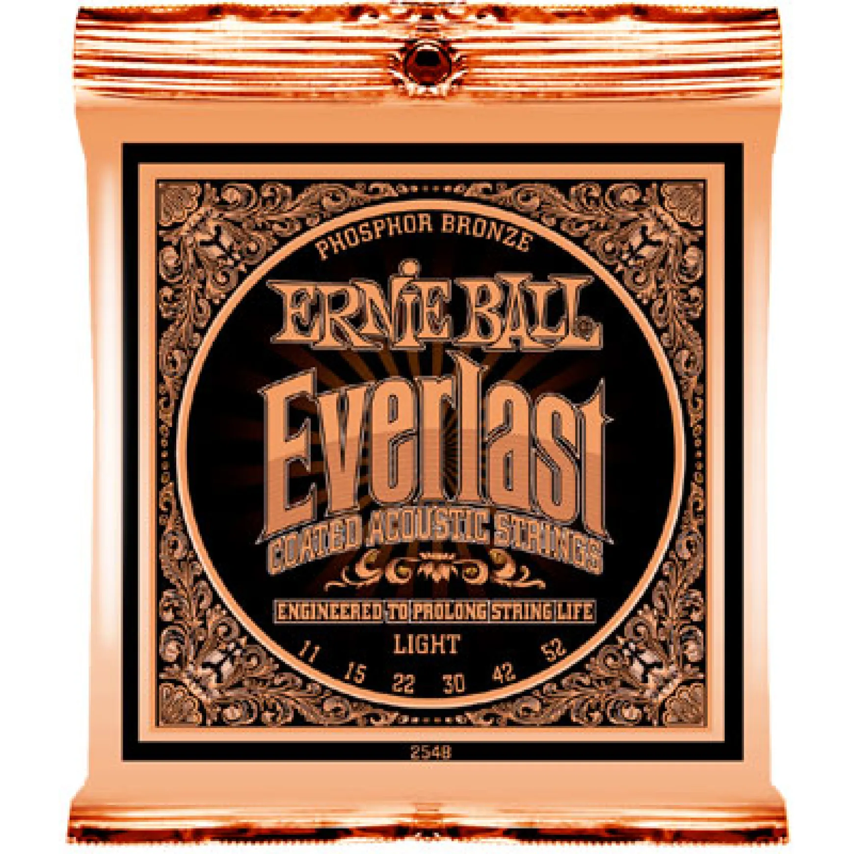 Ernie Ball EB2548 Everlast Coated Phosphor Bronze