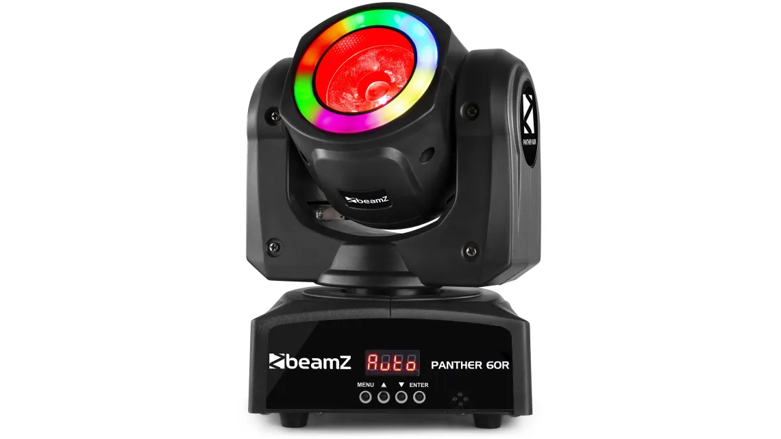 beamZ PANTHER 60R Moving Head LED Beam mit LED Ring