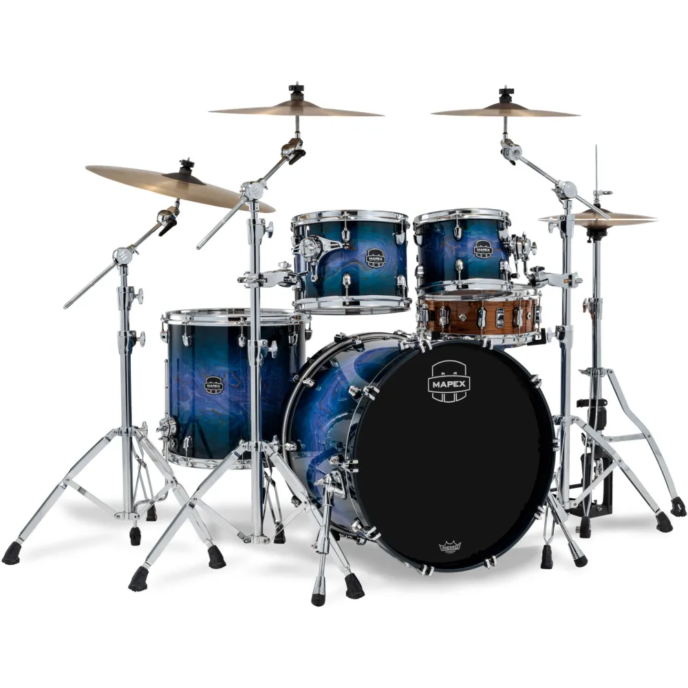 Mapex Saturn VI Rock Shellset Cobalt Burst