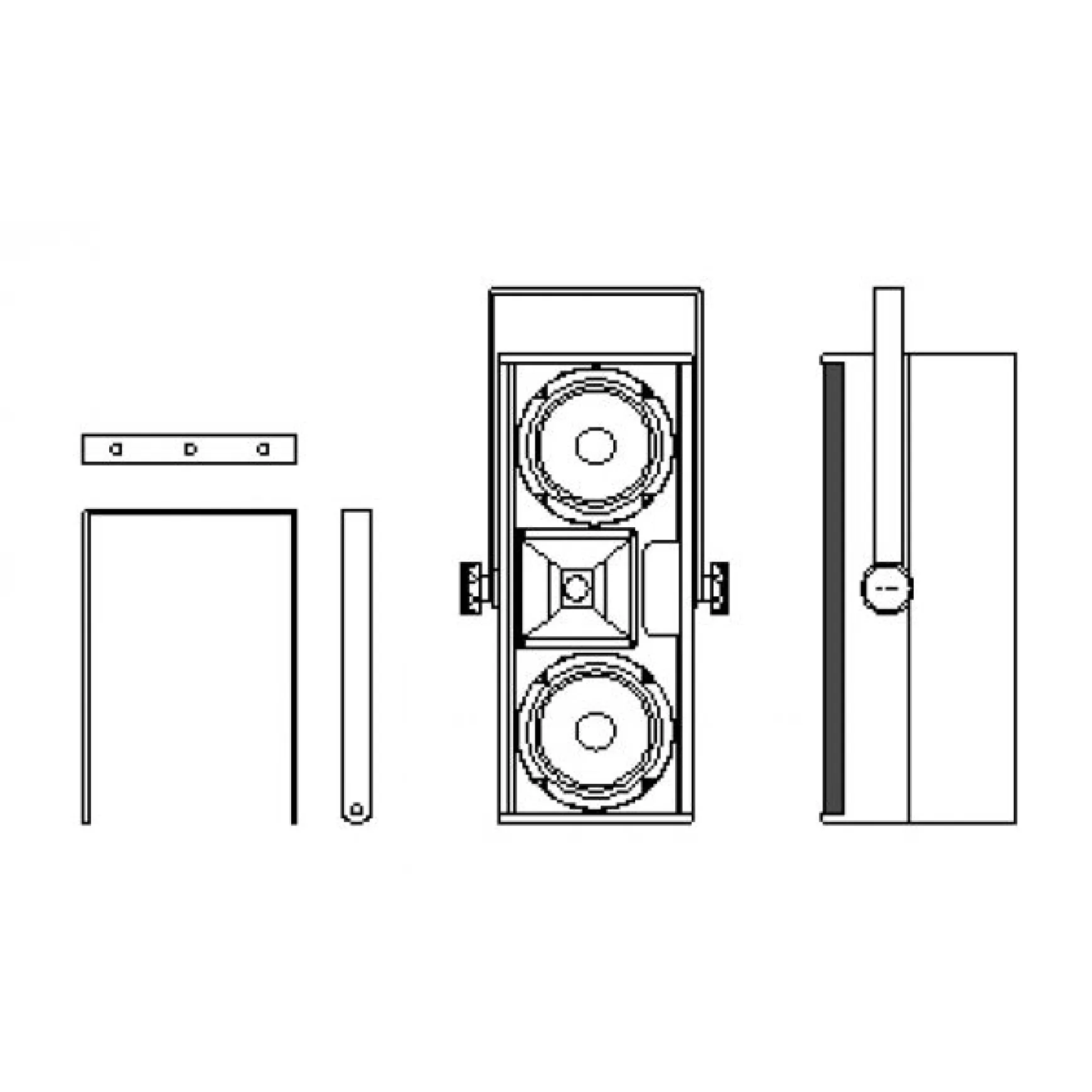 Seeburg Acoustic Line Flying Bracket für A 2