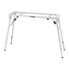 K&M 18953 Stagepiano-Klapptisch reinweiß