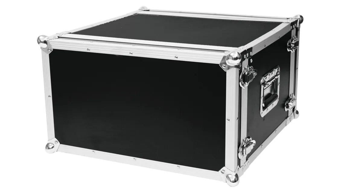Roadinger Effektrack CO DD, 6HE, 38cm tief, schwarz
