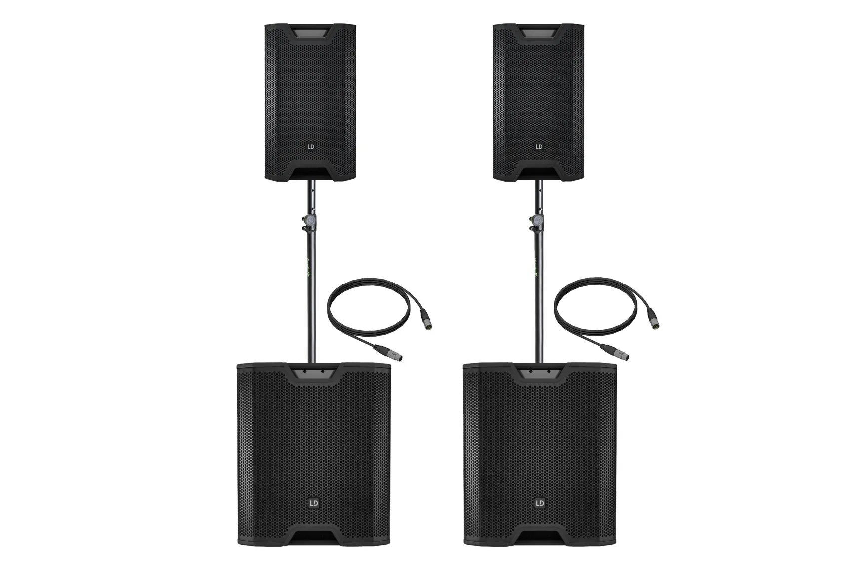 LD Systems ICOA 1215 XL Bluetooth Bundle Set