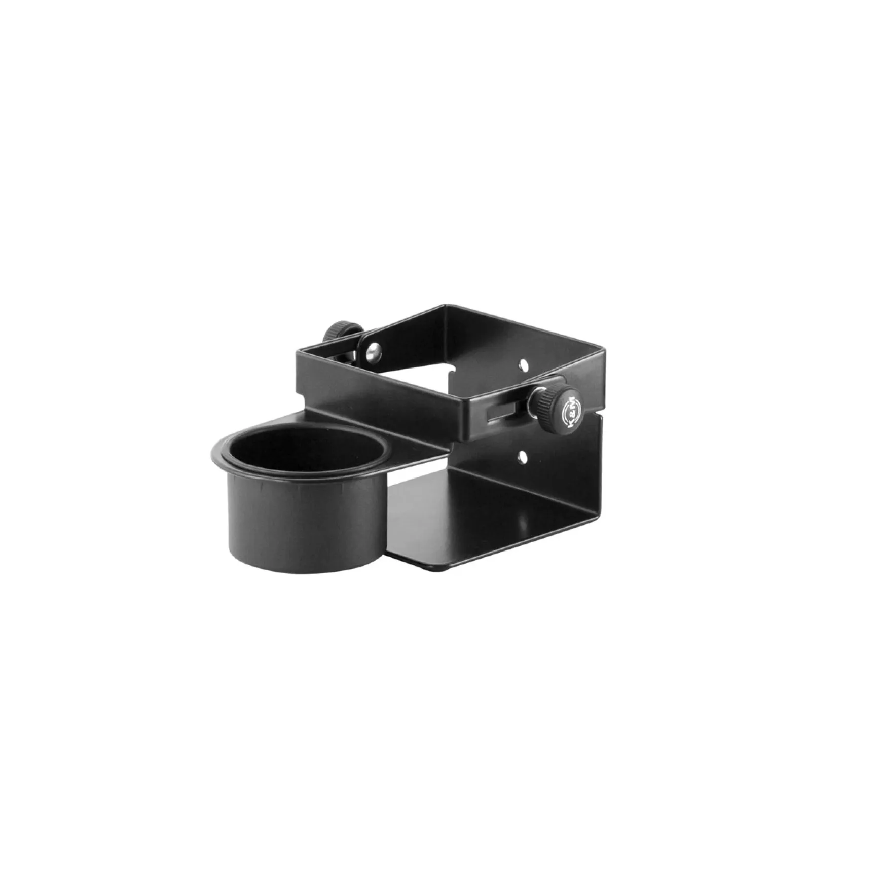 K&M 80370 Halter für Desinfektionsmittel schwarz