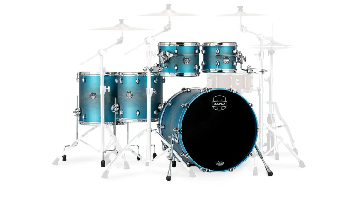 Mapex Saturn Evolution Exotic Maple Azure Burst
