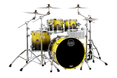 Mapex Saturn Rock Shellset Sulphur Fade UJ