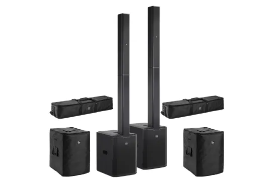 LD Systems MAUI 28 G3 Stereo Bundle Set schwarz mit Taschen