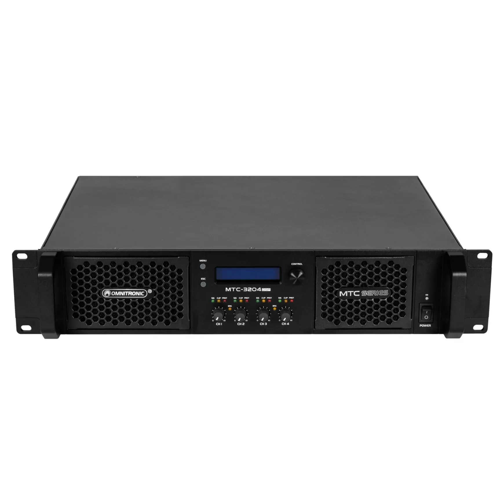 Omnitronic MTC-3204DSP 4-Kanal Endstufe mit DSP