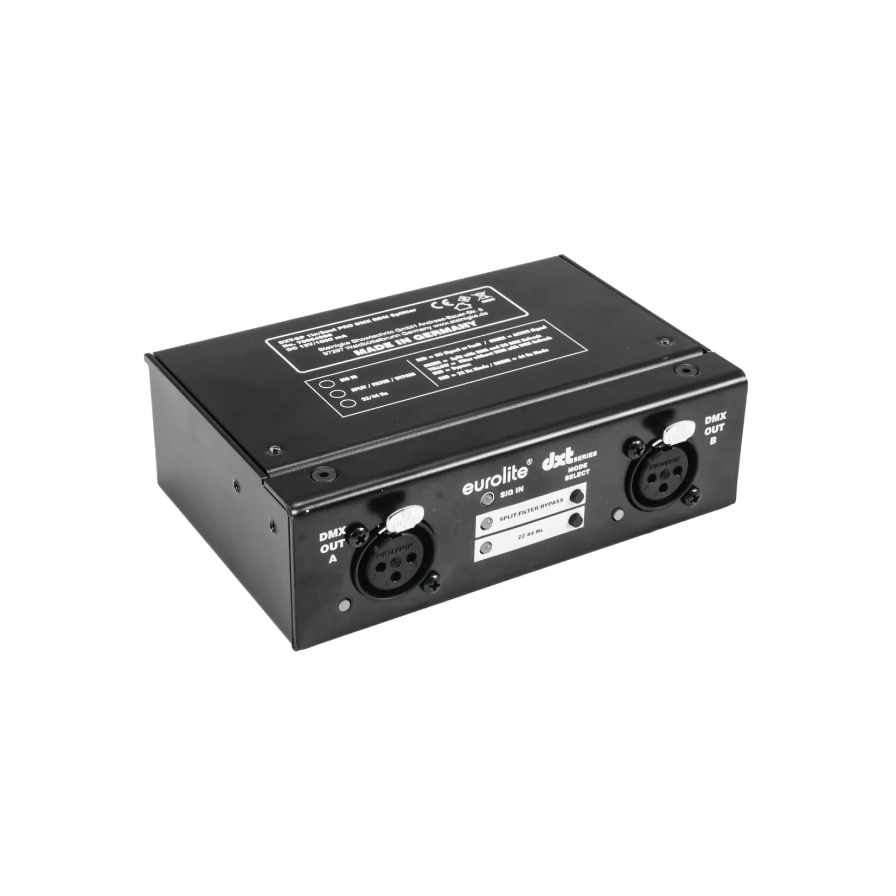 Eurolite DXT-SP 1in/2out PRO DMX RDM Splitter