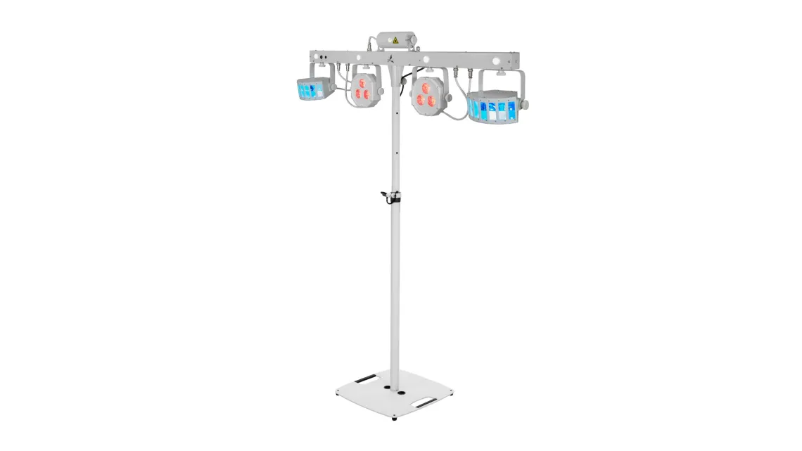Eurolite Set LED KLS Laser Bar FX-Lichtset weiß plus
