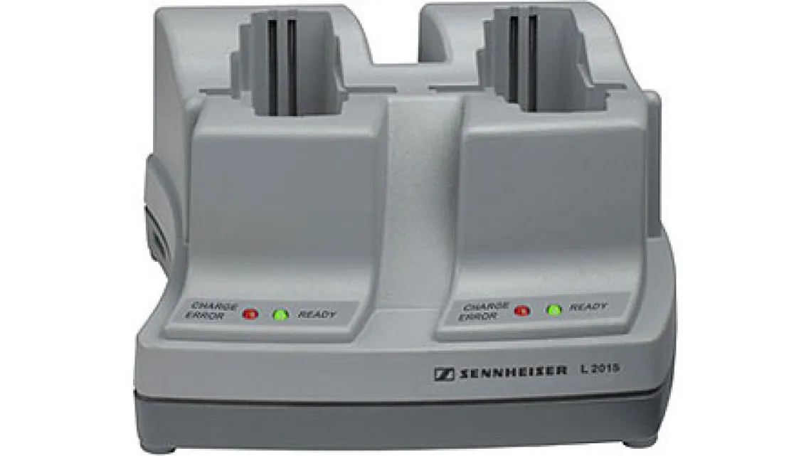 Sennheiser L 2015 Ladegerät für zwei Sender/Empfänger