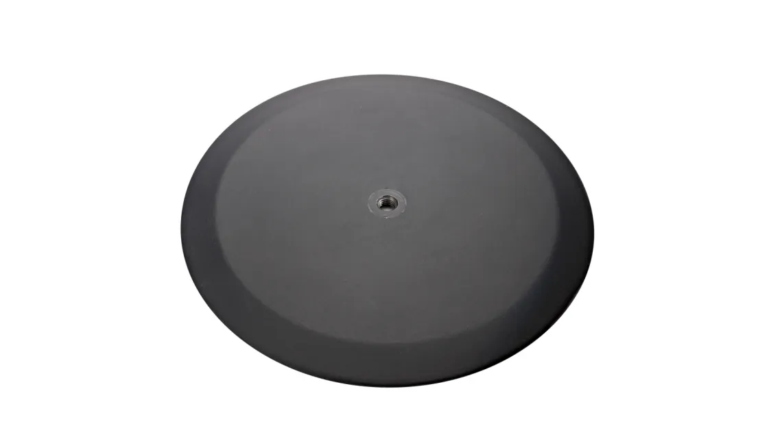 K&M 26700 Rundsockel - schwarz struktur