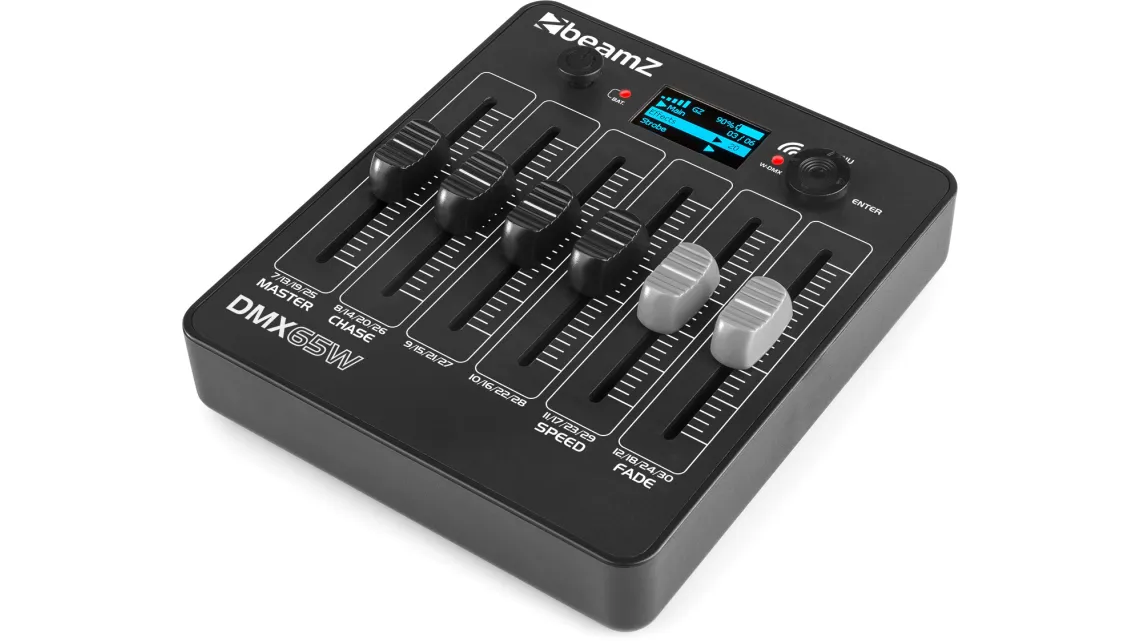 beamZ DMX65W Kabelloser batteriebetriebener DMX-Contror
