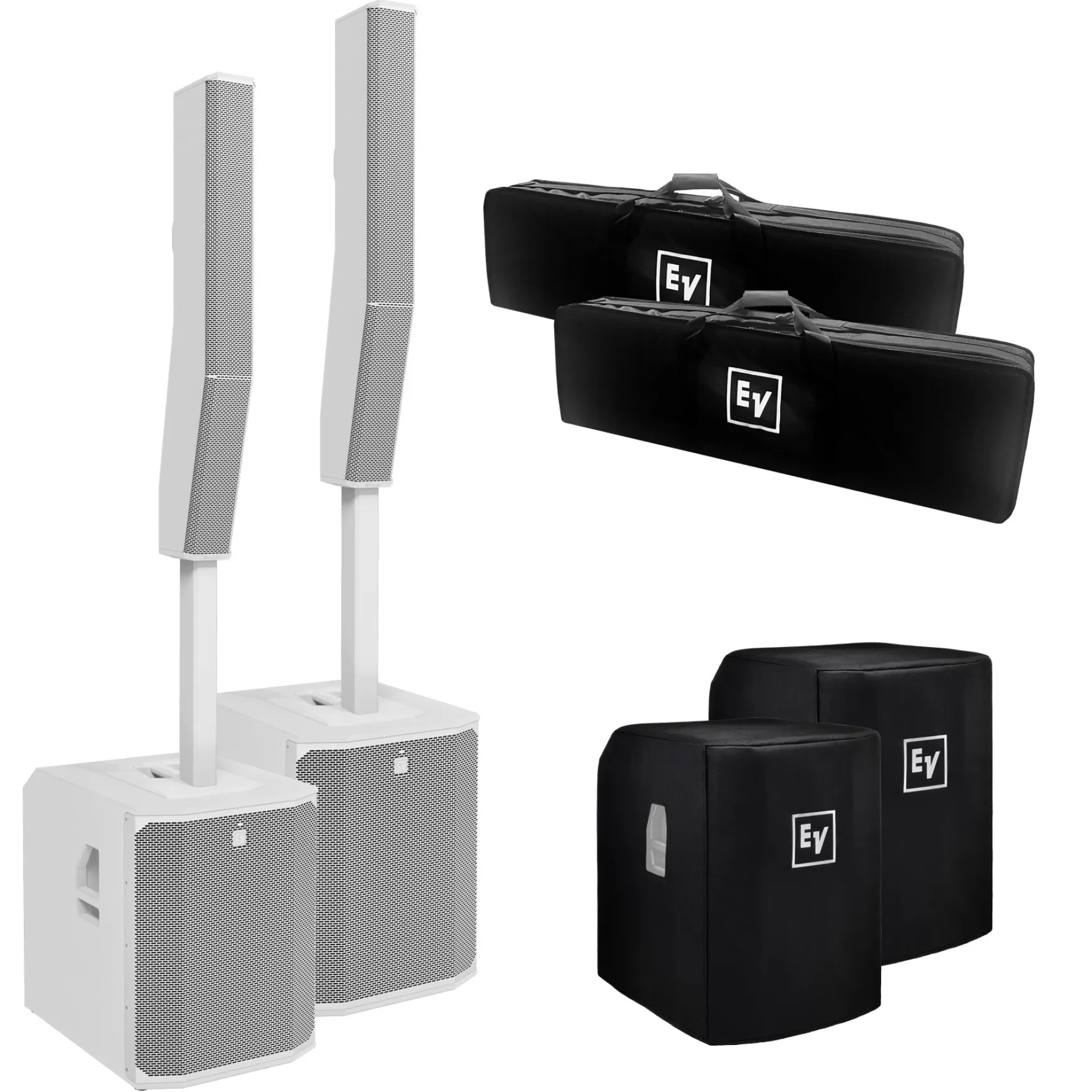 EV Evolve 90 Stereo Bundle Set weiss