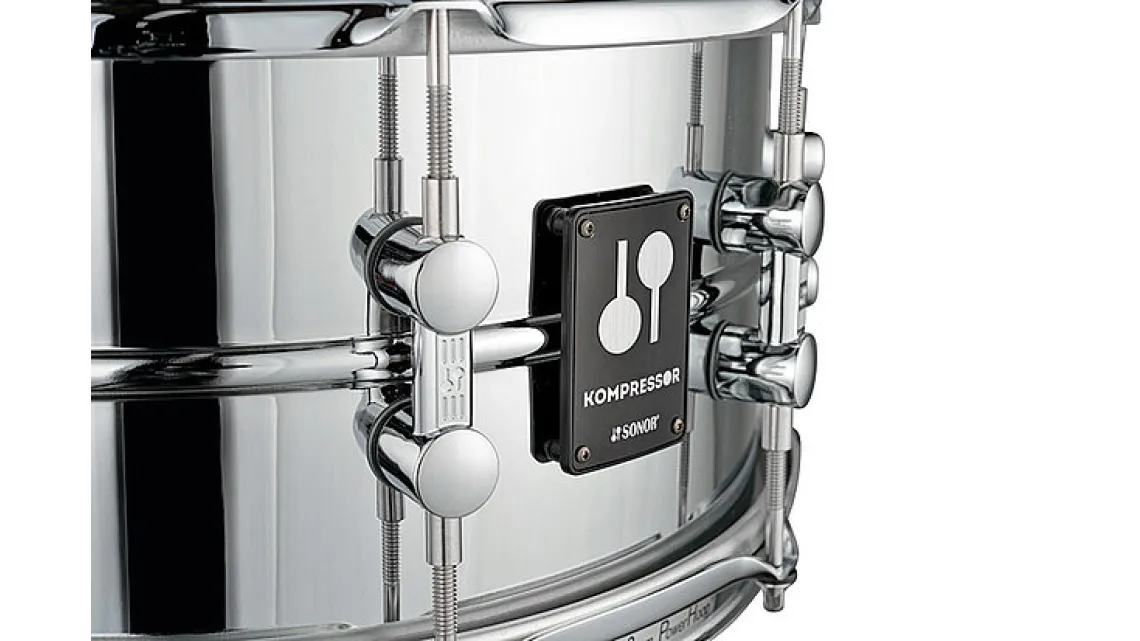 Sonor 14"x5,75" Kompressor Snare Drum Stahl Verchromt