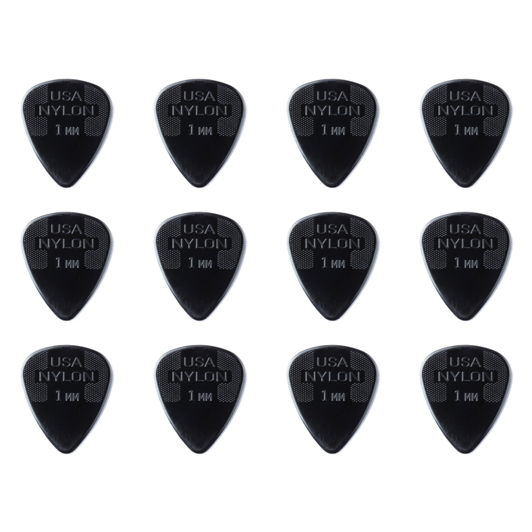 Dunlop Nylon Standard Plektren 1,00 - 12 Stück