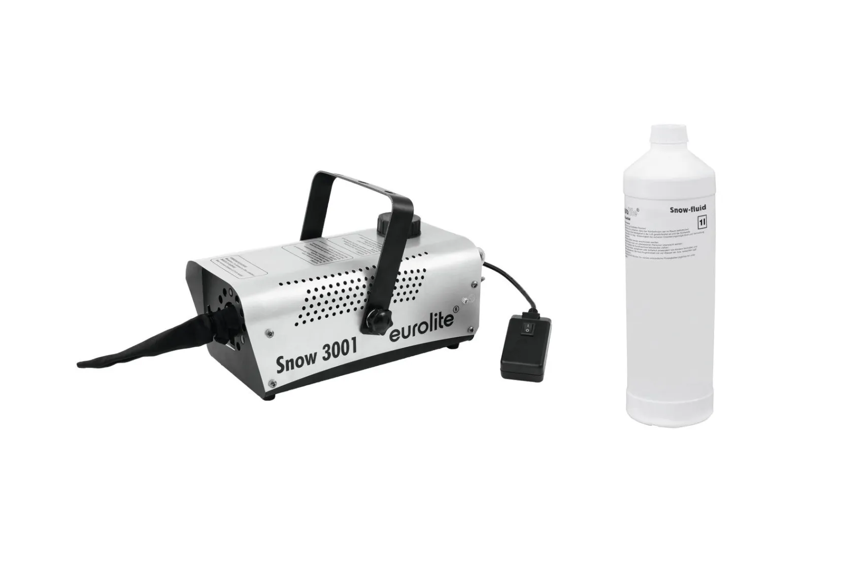 Eurolite Set Snow 3001 Schneemaschine + Schneefluid 1l